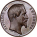 France, Médaille, Napoléon III, Exposition universelle de Paris, 1855, Cuivre