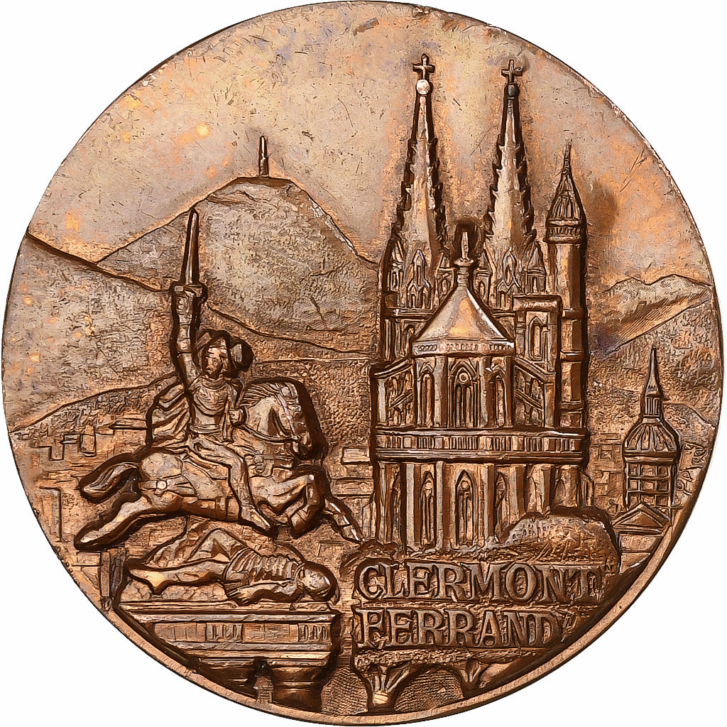 France, Medal, Clermont-Ferrand, Copper, AU(55-58)