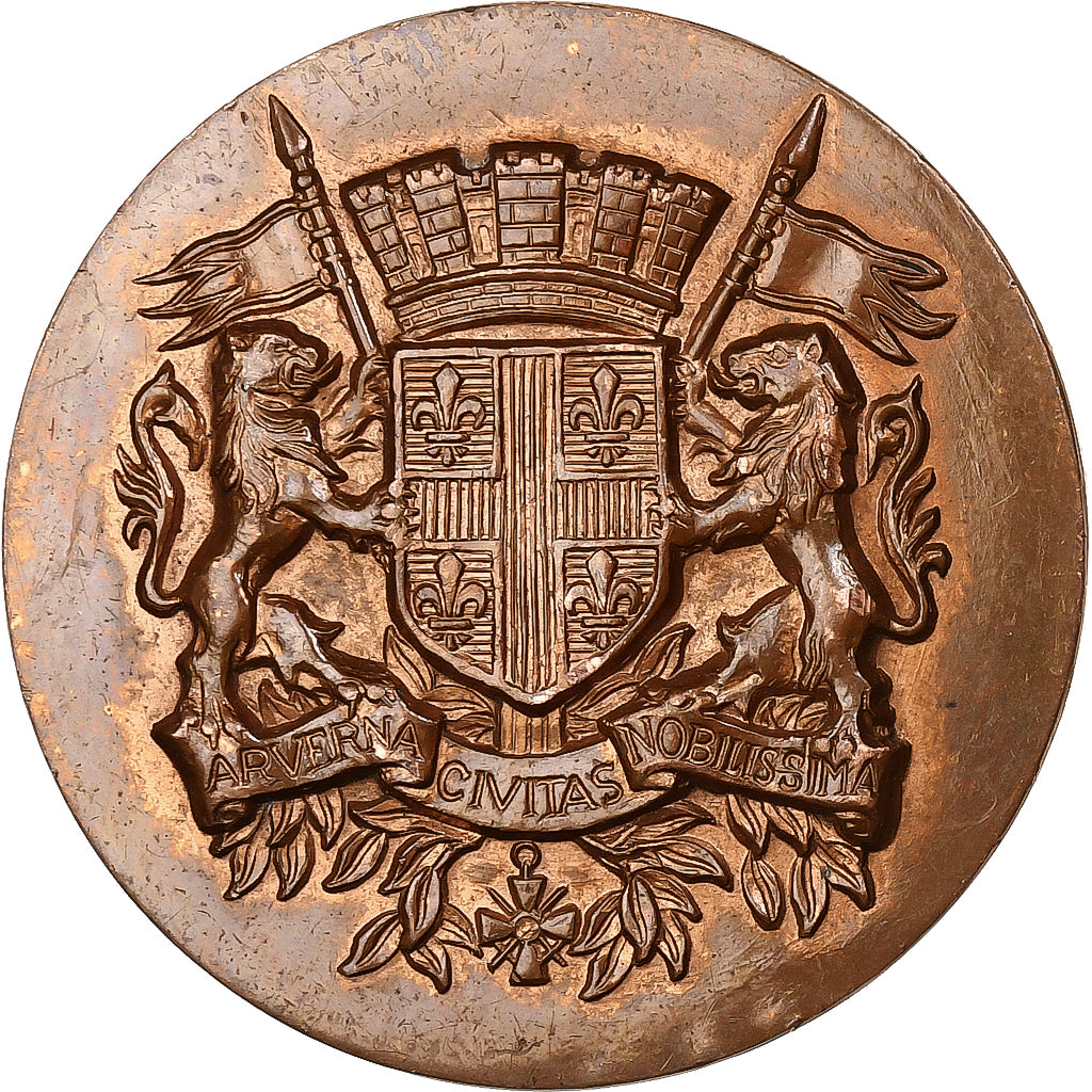 France, Medal, Clermont-Ferrand, Copper, AU(55-58)