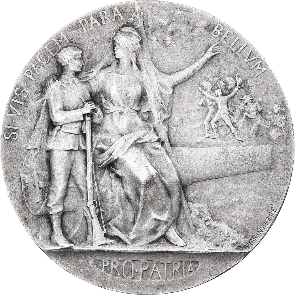 Frankreich, Medaille, Pro Patria, Préparation Militaire, Silber, Grandhomme