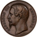 Francia, medaglia, Napoléon III, Exposition universelle de Paris, 1855, Rame