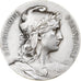 France, Medal, Seine intérieure, Silvered bronze, Rivet, AU(55-58)