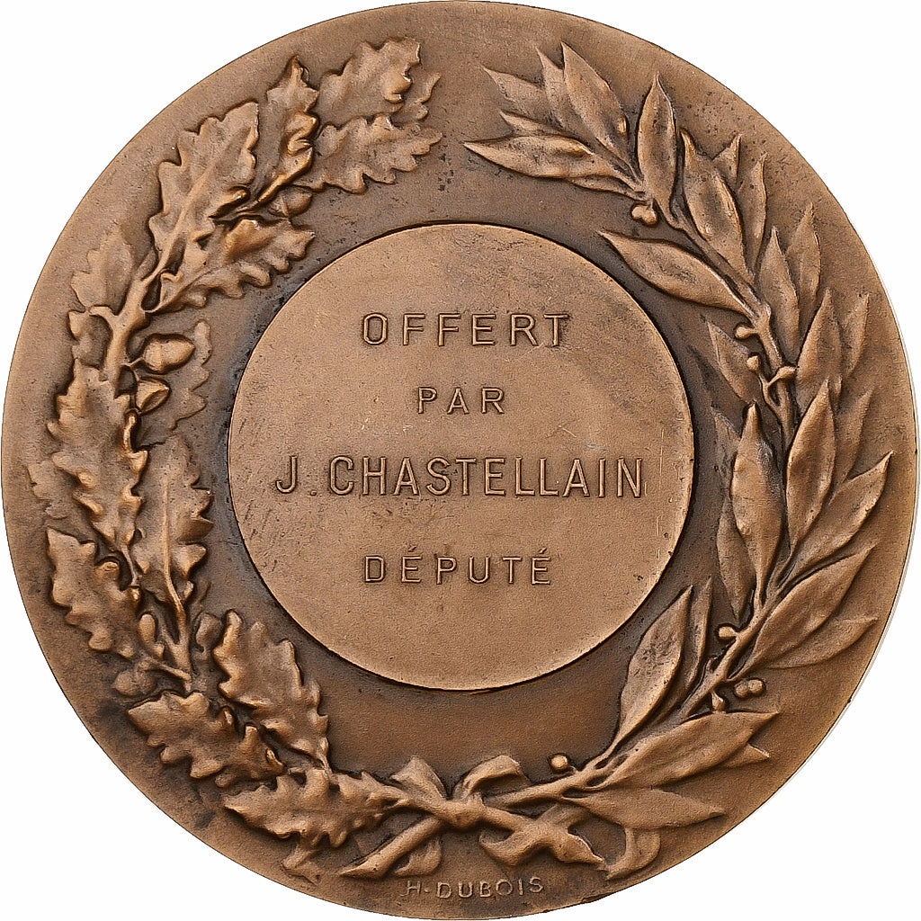 France, Médaille, Député Chastellain, Bronze, SUP, Dubois.H