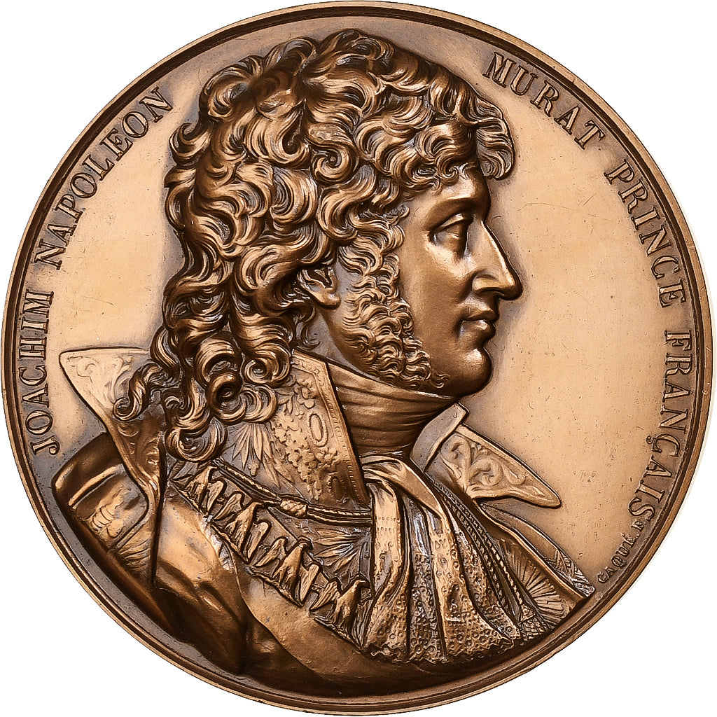 France, Medal, Joseph Napoléon Murat, Bronze, Restrike, MS(63)
