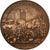 Francia, medalla, Prise de la Bastille, 1966, Bronce, EBC