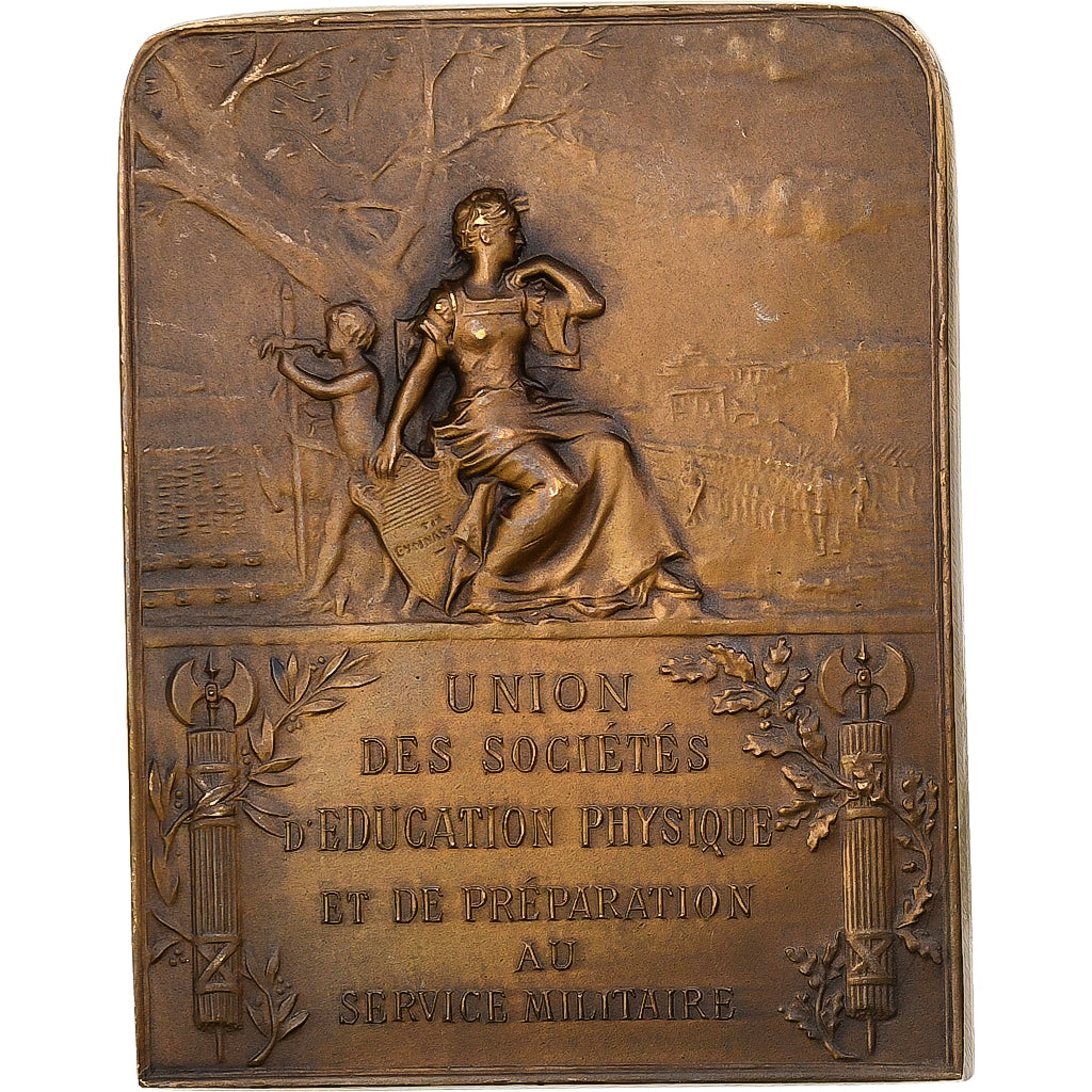 Frankreich, Medaille, Union des Sociétés d’éducation physique, Bronze