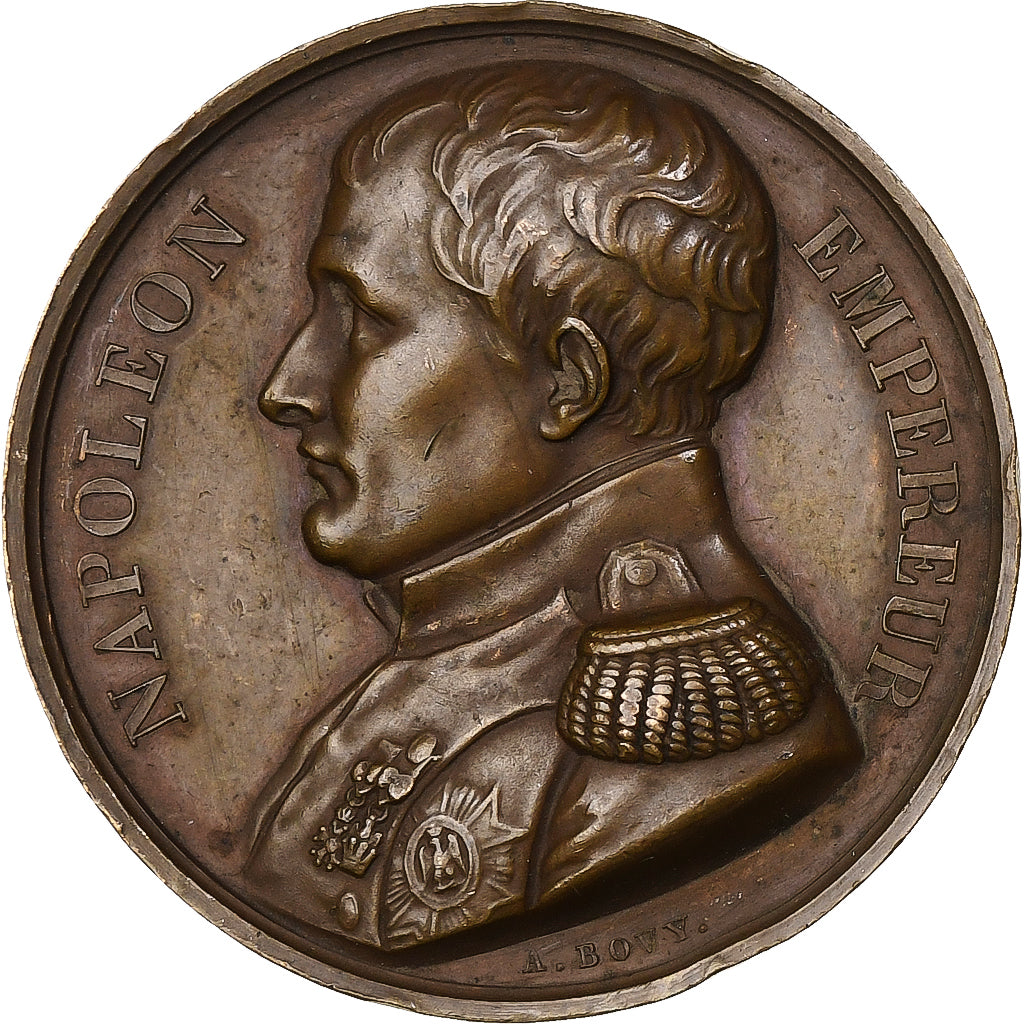 France, Médaille, Médaille du mémorial de St-Hélène, 1840, Bronze, SUP