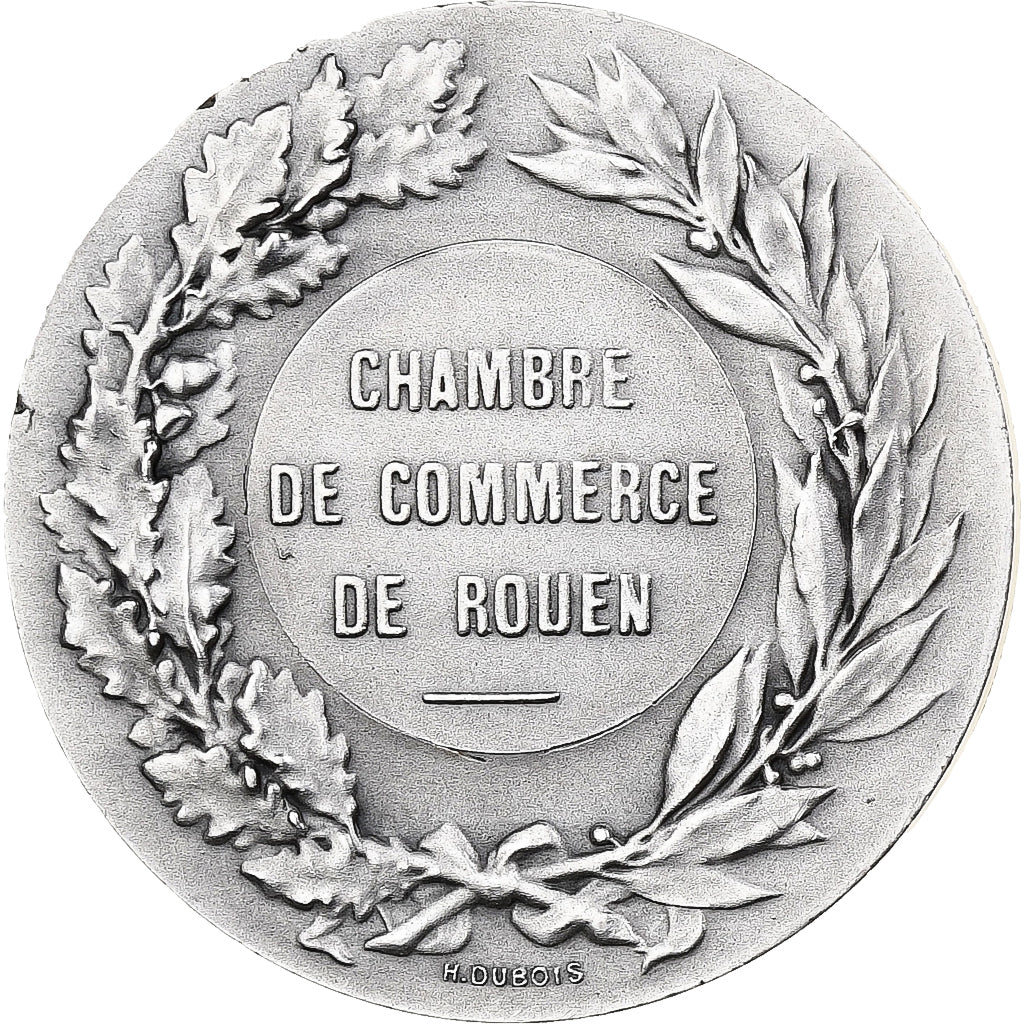 Frankreich, Medaille, Chambre de Commerce de Rouen, Silber, Daniel-Dupuis, H.