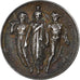 France, Medal, Société libre d’émulation du commerce, Silver, EF(40-45)