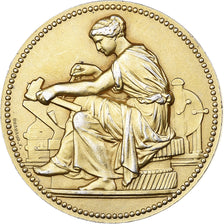 França, medalha, Société Industrielle de Rouen, Vermeil, Chabaud, AU(50-53)