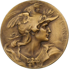 Frankreich, Medaille, École des Beaux-Arts de Rouen, Bronze, Bottée, VZ