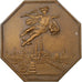 France, Jeton, Chambre de Commerce de Rouen, 1802, Bronze, SUP, Lecomte