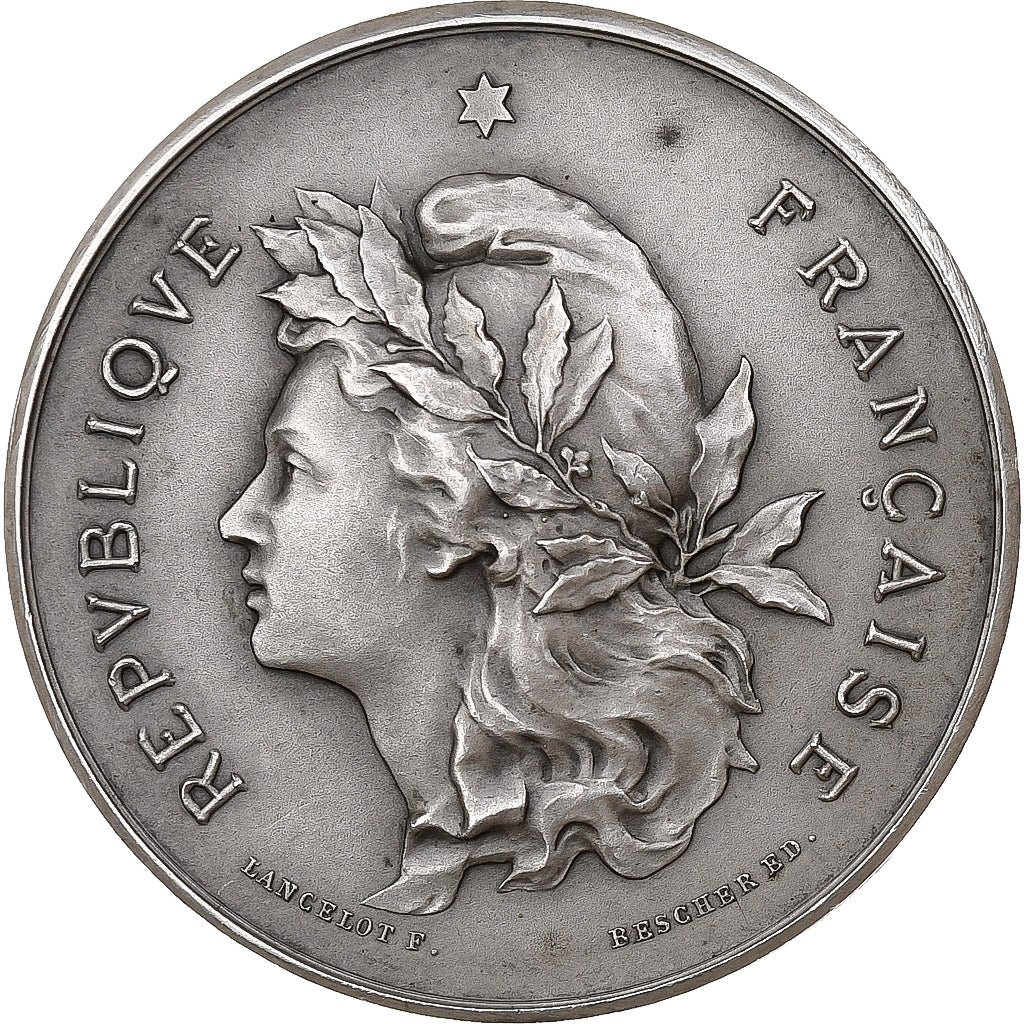 France, Medal, Marche de Duclair, 1912, Silver, Lancelot F. et Bescher ED.