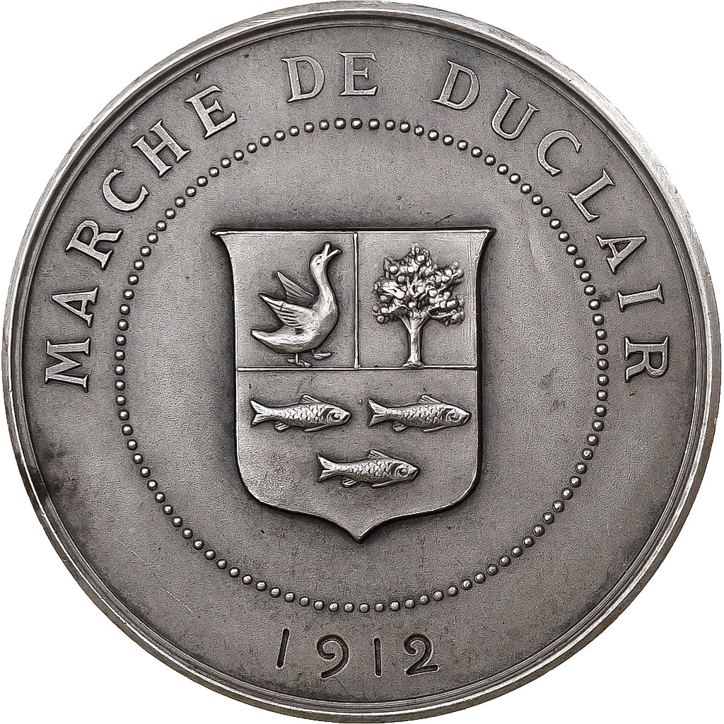 France, Medal, Marche de Duclair, 1912, Silver, Lancelot F. et Bescher ED.