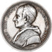 Francia, medalla, Leo XIII, Reclusi caelestes, 1900, Plata, Bianchi, MBC+