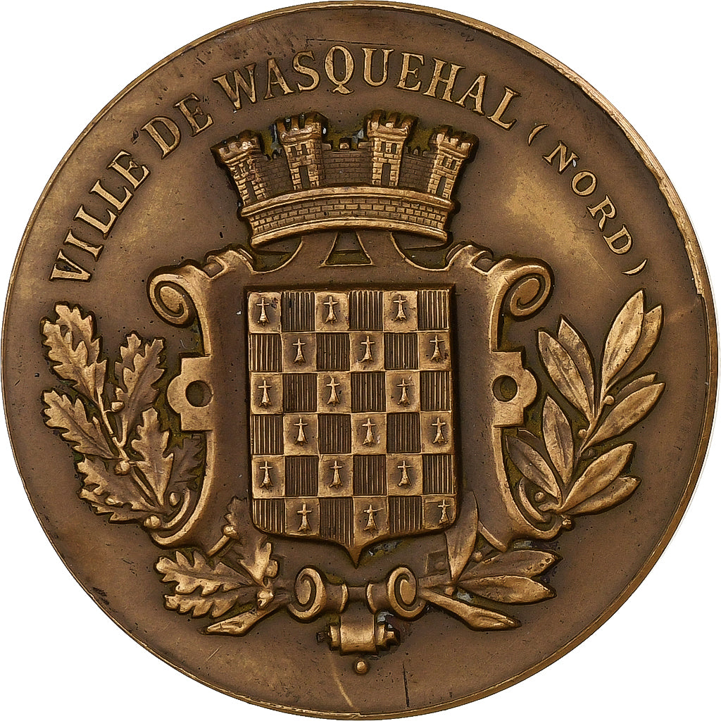 France, Médaille, Ville de Wasquehal (Nord), Bronze, SUP