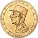 France, Token, Commémoration du Mémorial du Général de Gaulle, 1972, Gold
