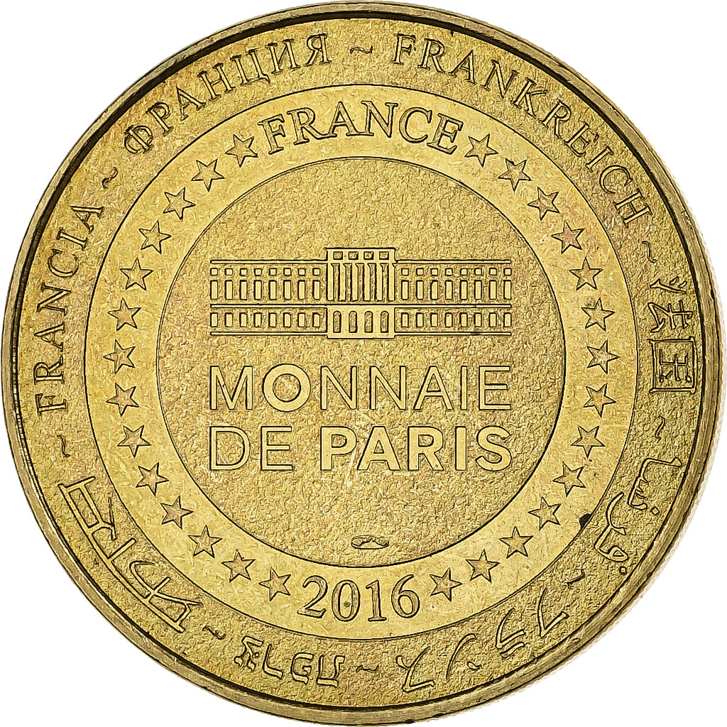 France, Tourist token, Cathédrale Saint-Jean de Lyon, 2016, Monnaie de Paris