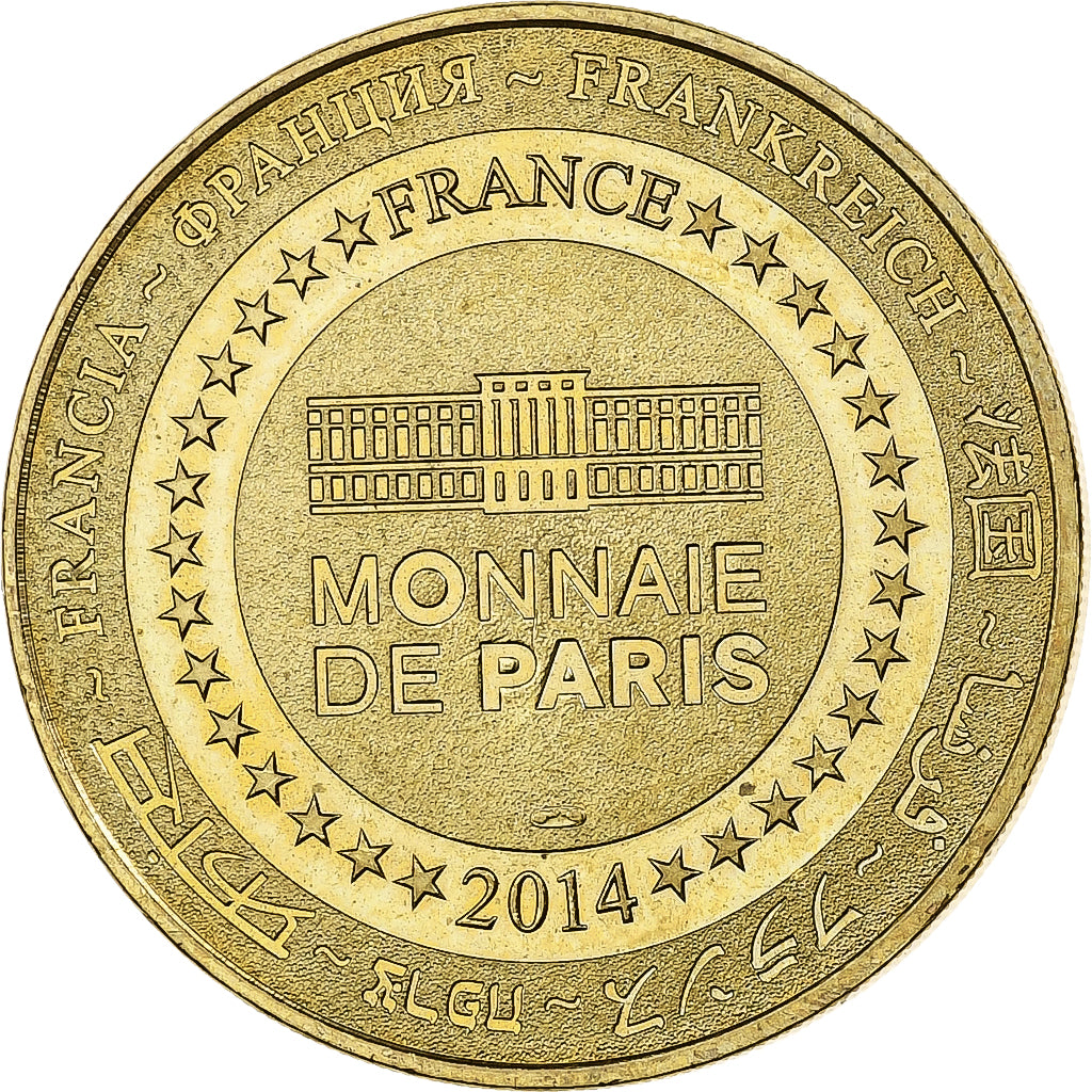 France, Tourist token, Musée de la grande guerre, 2014, Monnaie de Paris