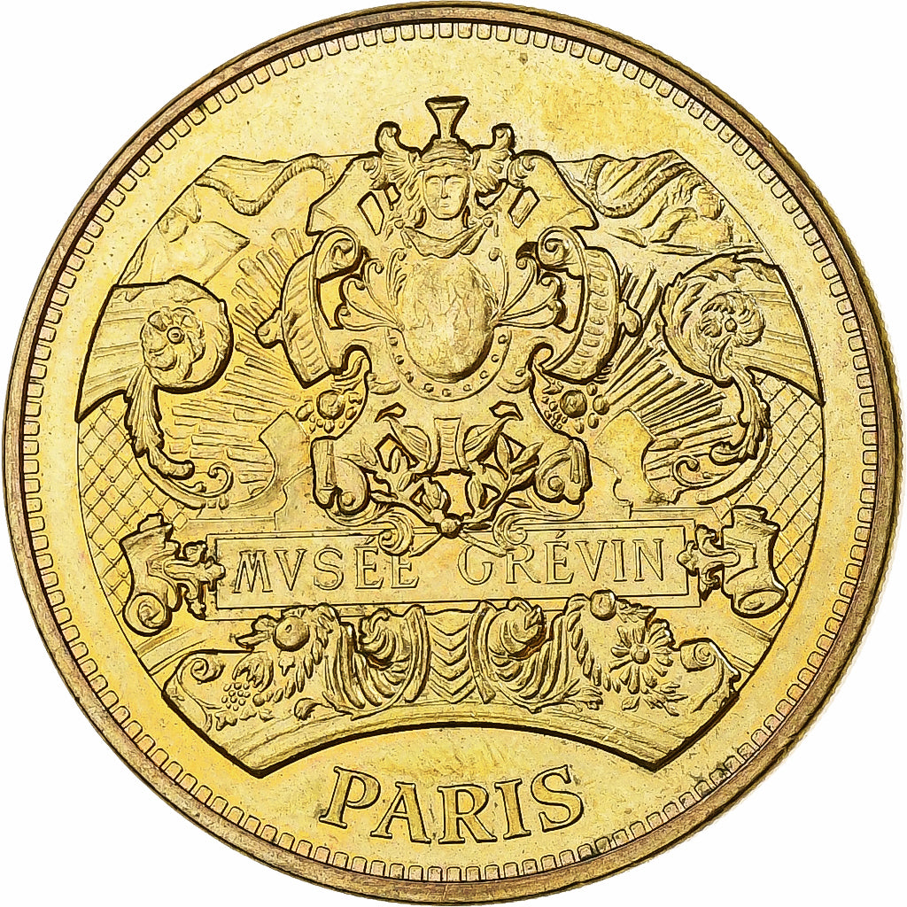 Francia, Tourist token, Musée Grévin, 2015, Monnaie de Paris, Latón, EBC