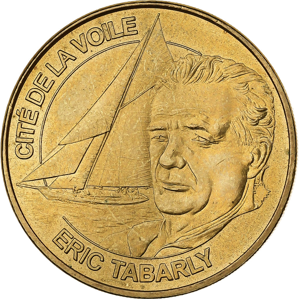 France, Tourist token, Cité de la Voile, Tabarly , 2013, Monnaie de Paris