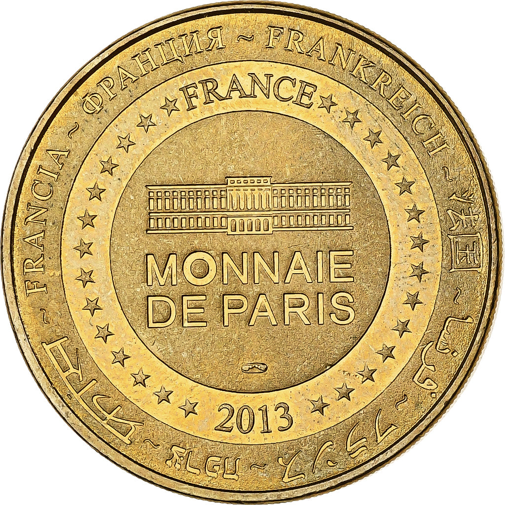 France, Tourist token, Cité de la Voile, Tabarly , 2013, Monnaie de Paris