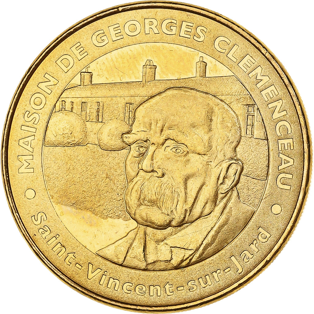 France, Jeton touristique, Maison de Georges Clémenceau, 2013, Monnaie de