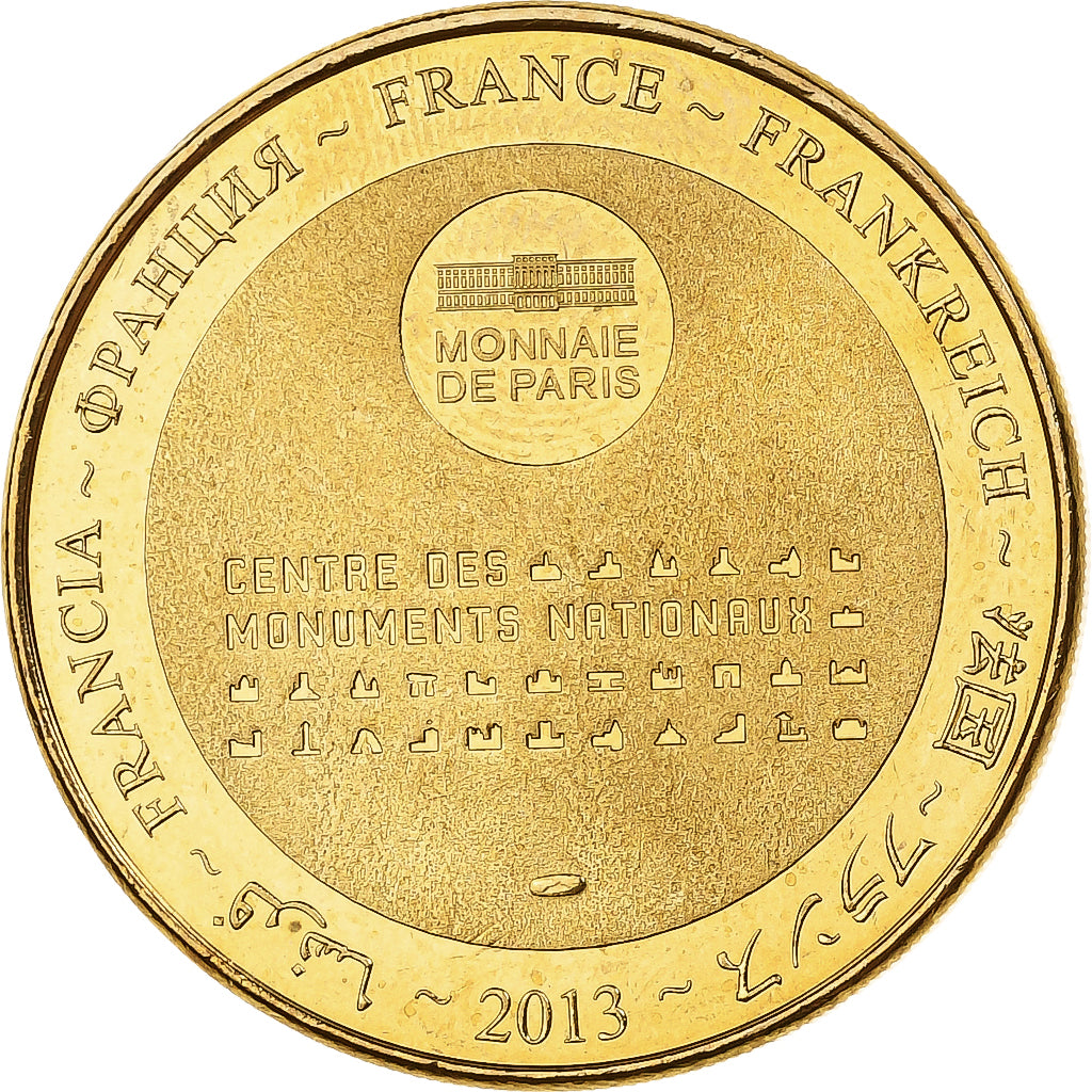 France, Jeton touristique, Maison de Georges Clémenceau, 2013, Monnaie de