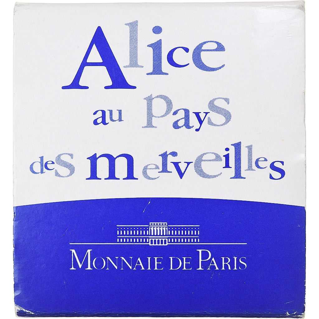 France, 1-1/2 Euro, Alice in Wonderland, Proof, 2003, MDP, Silver, MS(65-70)
