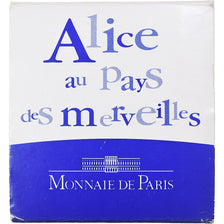 France, 1-1/2 Euro, Alice in Wonderland, Proof, 2003, MDP, Silver, MS(65-70)