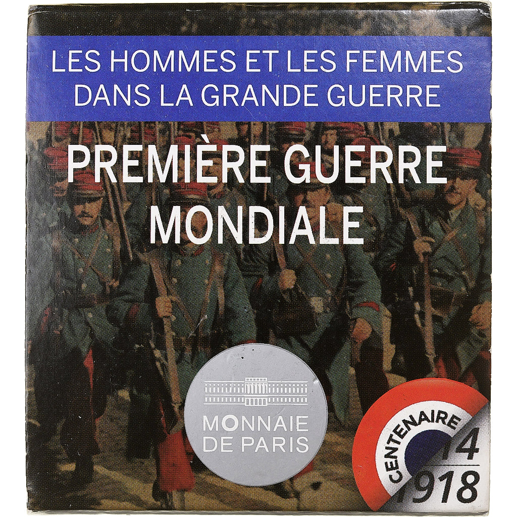 France, 10 Euro, Taxis de la Marne, Proof, 2014, MDP, Silver, MS(65-70)