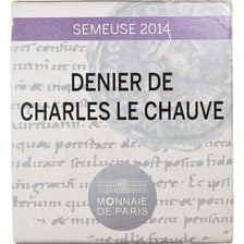 Frankreich, 10 Euro, Semeuse, denier de Charles le Chauve, PP, 2014, MDP