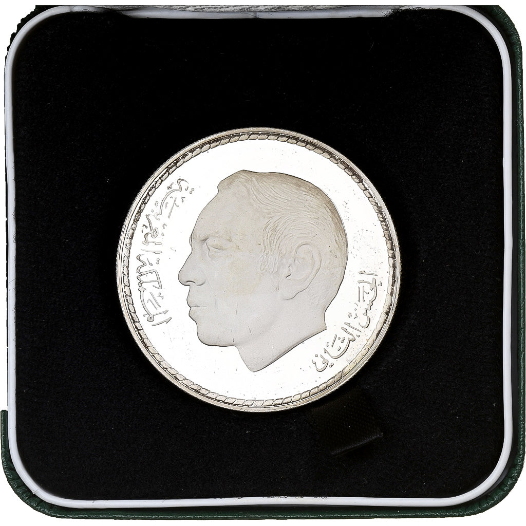 Morocco, Hassan II, 50 Dirhams, Green March, AH 1396/1976, Llantrisant, Proof