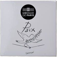 France, 50 Euro, Sempé - Paix - Automne/Hiver, BE, 2014, MDP, Argent, FDC
