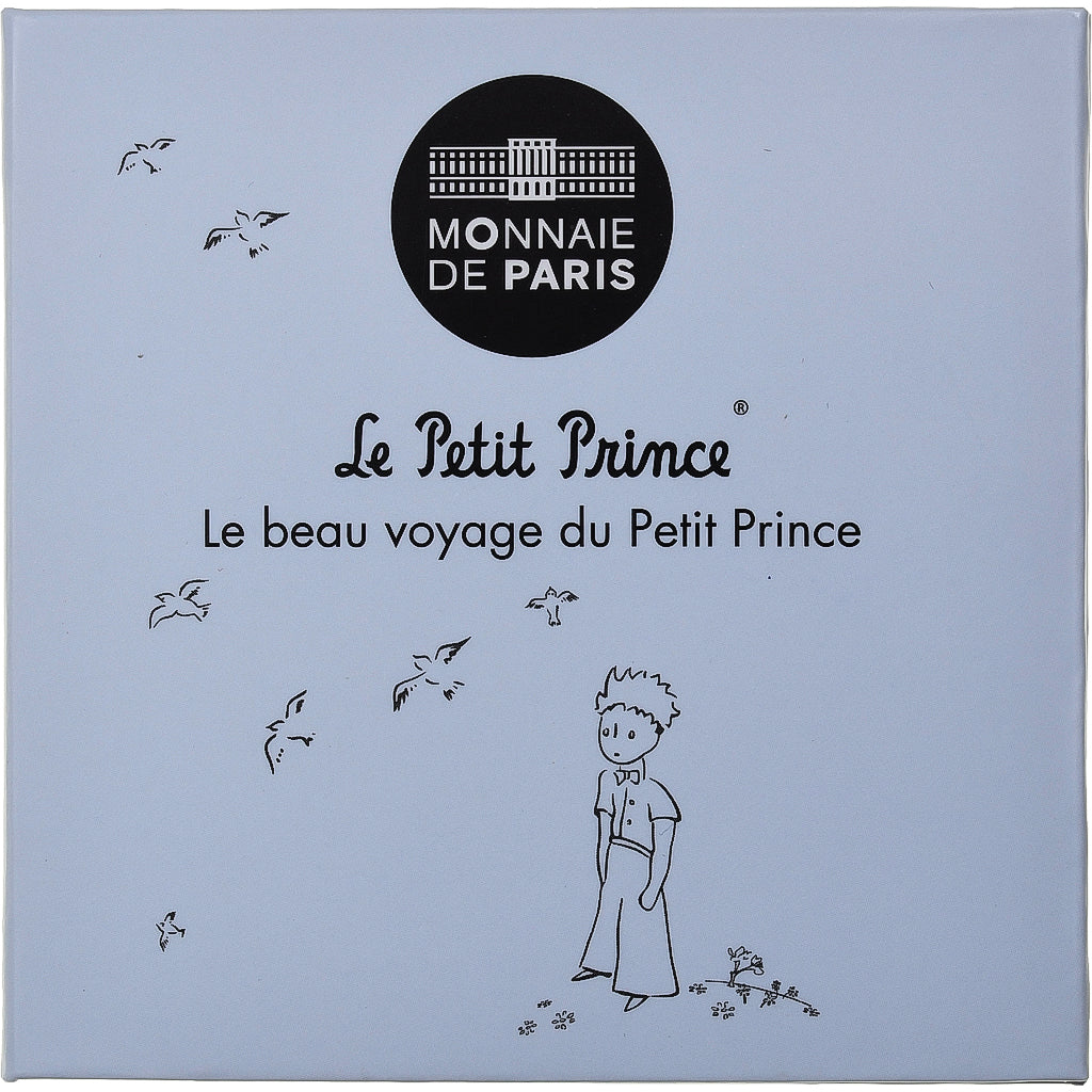 França, 50 Euro, Le beau voyage du Petit Prince - oiseaux, Proof, 2016, MDP