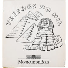 France, 10 Francs, Ramses II, Trésor du nil, 1998, MDP, Proof, Silver