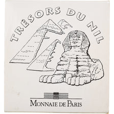 France, 10 Francs, Champollion, Trésor du nil, 1998, MDP, BE, Argent, FDC