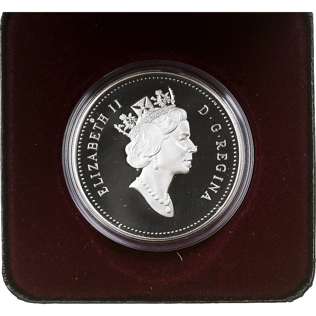 Canada, Elizabeth II, Dollar, Henry Kelsey, 1990, Ottawa, Proof, Silver
