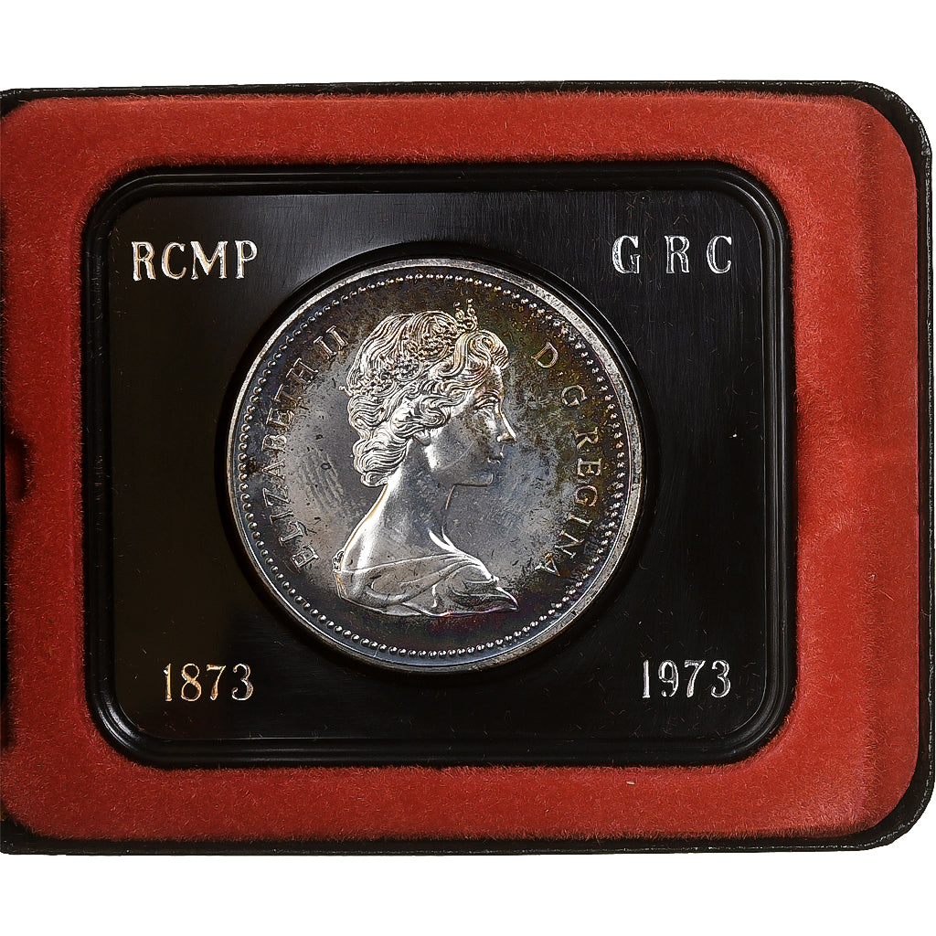 Canada, Elizabeth II, Dollar, Royal Canadian Mounted Police, 1973, Ottawa