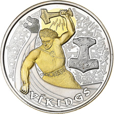 Andorra, 10 Diners, God Thor, 2008, FS, Argento, FDC, KM:407