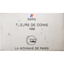 France, Coffret 1 c. à 100 frs., 1988, Monnaie de Paris, FDC, FDC