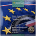 Polonia, 1 Grosz to 5 Złotych, Accession to the EU, 1995, Warsaw, BU, N.C., FDC