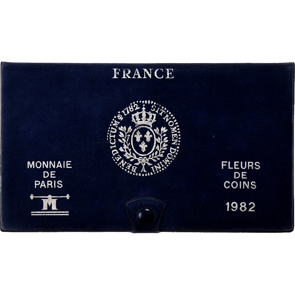 Francia, Coffret 1 c. à 100 frs., 1982, MDP, FDC, N.C., FDC