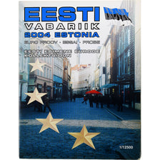 Estonia, Pattern euro set, PP, 2004, STGL