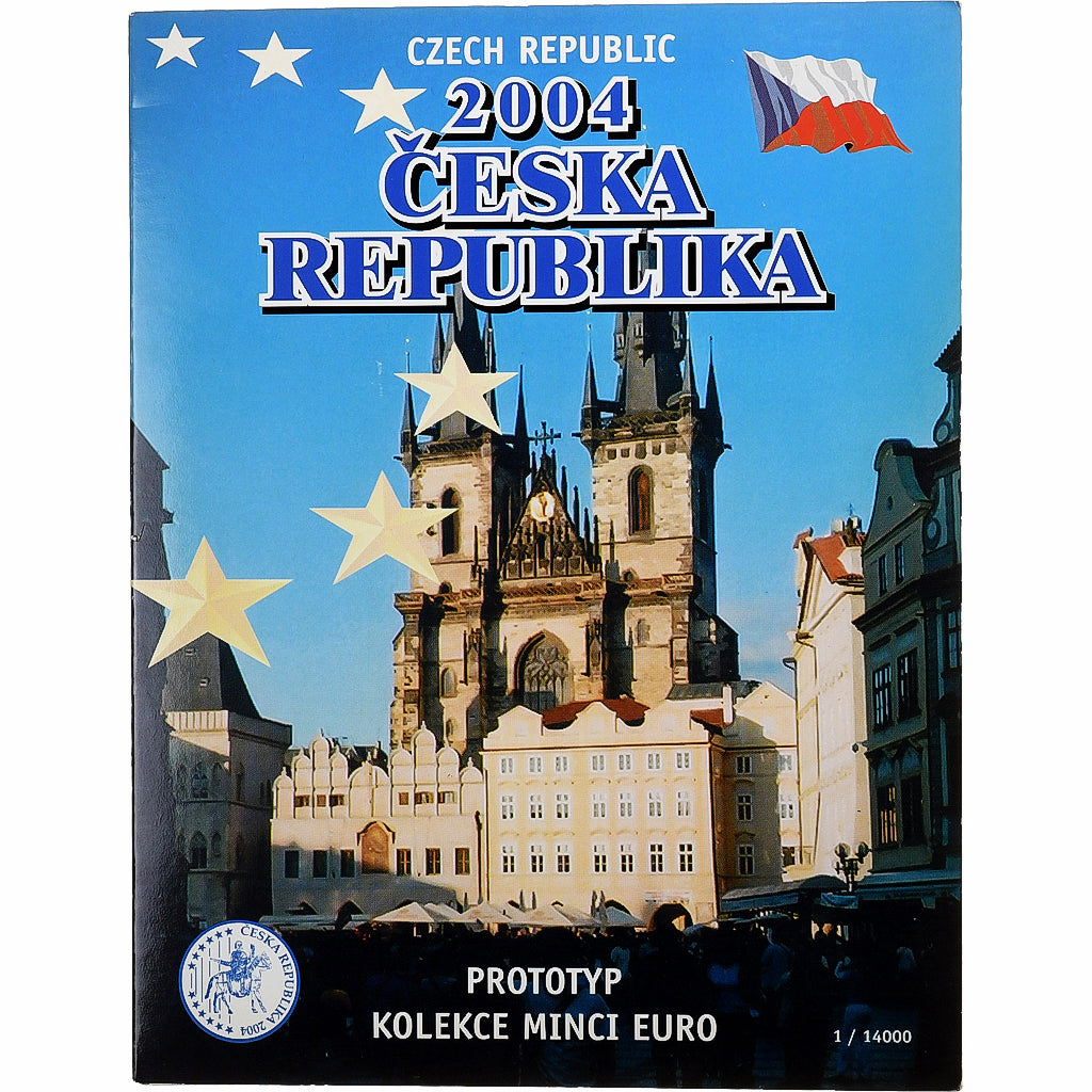 República Checa, Pattern euro set, Prueba, 2004, Sin información, FDC