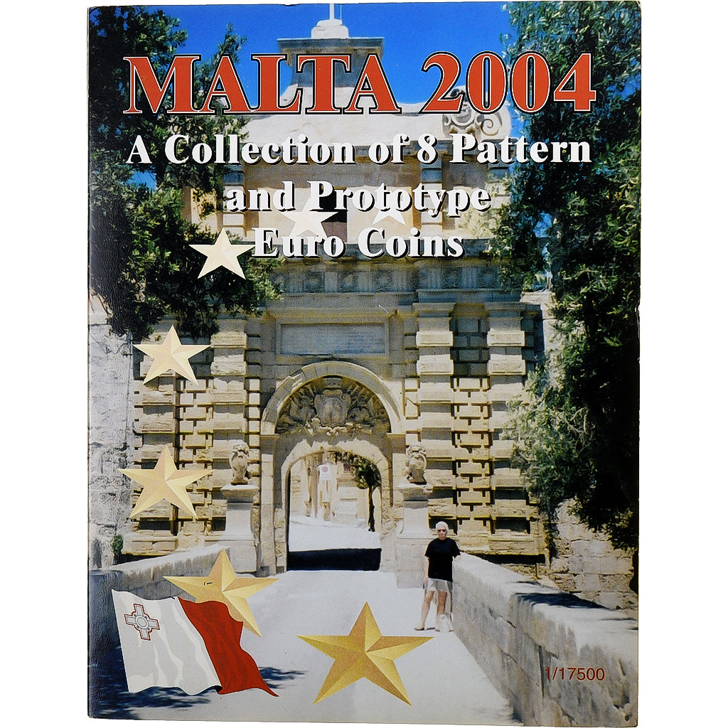 Malta, Pattern euro set, FS, 2004, N.C., FDC
