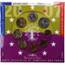 France, 1 Cent to 2 Euro, BU, 2007, Monnaie de Paris, FDC