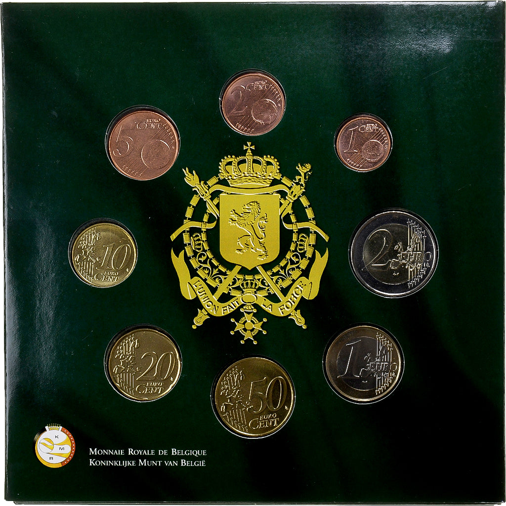 Benelux, 3x 1 ct. - 2€ + Token, BU, 2005, ND, MS(65-70)