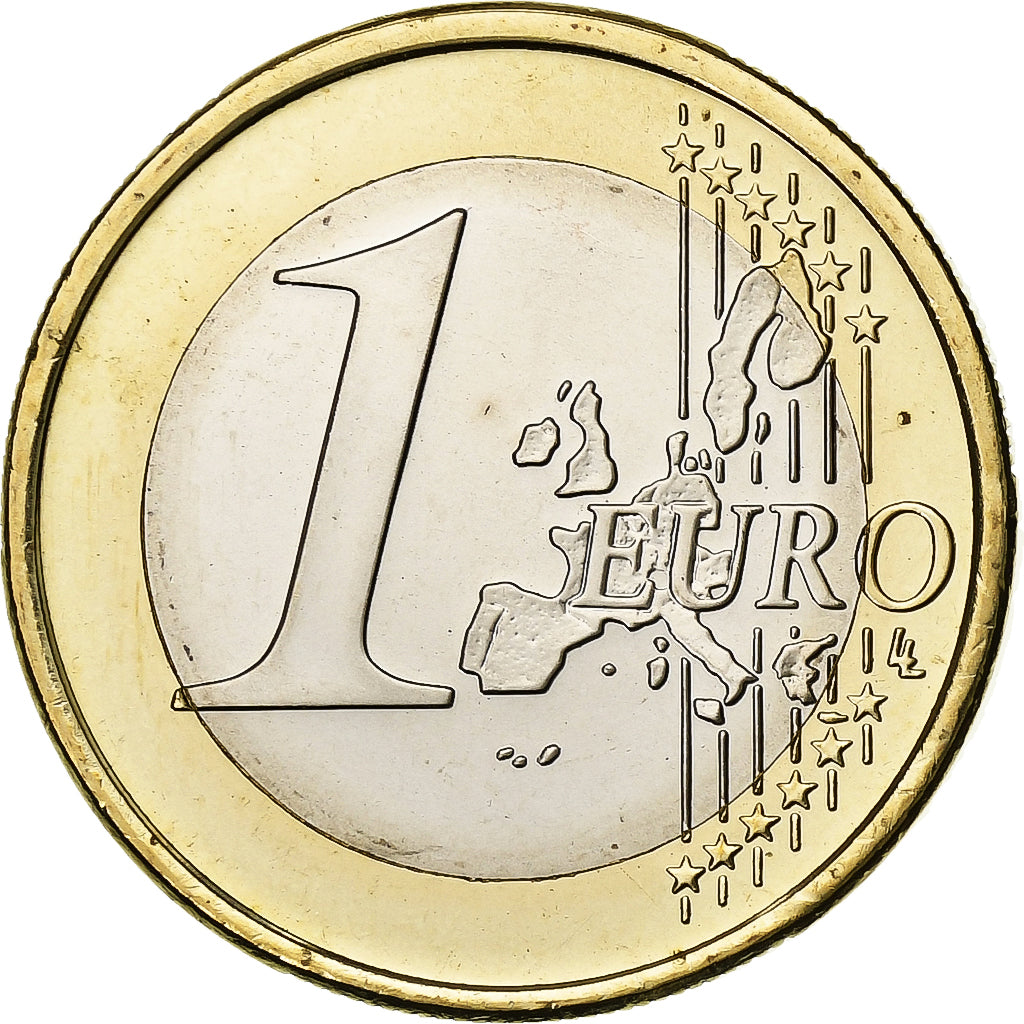 Ireland, Euro, BU, 2002, Dublin, Bi-Metallic, UNZ