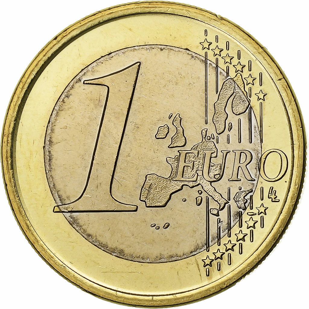 España, Juan Carlos I, Euro, BU, 2001, Madrid, Bimetálico, SC